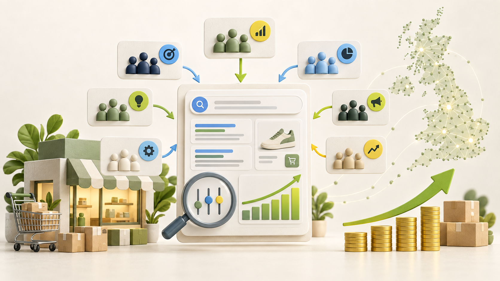 A UK ecommerce paid-search strategy connects specialist agency teams to growth